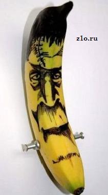 банан красивый